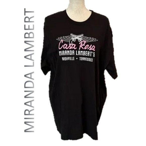 MIRANDA LAMBERT Angel Wings and Guns Tee - XXL - Picture 1 of 8